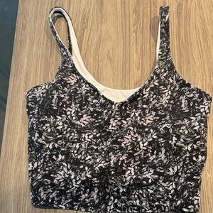 lululemon athletica Black and White tank size 8
